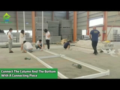 내구성 있는 맞춤형 다층 샐러드 재배 온실 랙 실내 농업